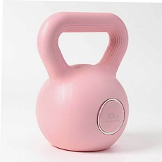 스틸 덤벨 바벨 케틀벨 부드러운 핑크 운동 4.5kg, 본상품