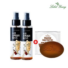 라벨영 쇼킹 좀싹 킬러 미스트 2개+발비누, 2개