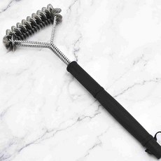 네이처드 그릴 청소용 이중 와이어 쇠솔 쇠브러쉬 43cm, 단품, 1개
