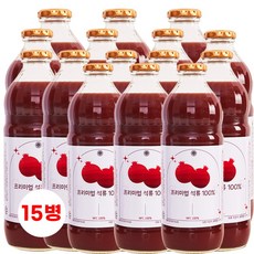 [물넣지않은] 100% 석류원액 주스 NFC 착즙주스 석류즙, 1L, 15개