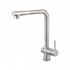 DAY&DAY日日家居 不鏽鋼拉出式廚房水龍頭 附軟管 無鉛龍頭 ED-KS83508, 1個