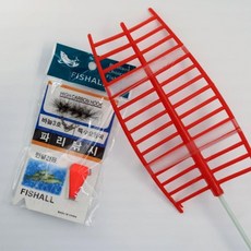 피라미낚시 빙어낚시세트 얼음낚시 낚시용품 간편사용 18190PC 1(PC), 색상랜덤