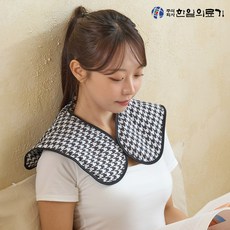 Hanil 냉온 목어깨 황토 찜질팩 블랙, 1개