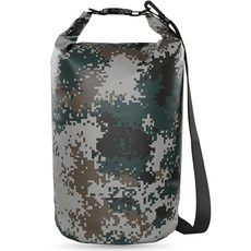 MARCHWAY 플로팅 방수 드라이 백 백팩 5L/10L/20L/30L/40L 롤 탑 자루는 카약 래프팅 보트 타기 수영 캠핑 하이킹 해변 낚시를 위한 장비를 건, 디지털 카모