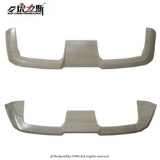 適用13-20年福特 Kuga 尾翼 ST款 頂翼 改裝 碳纖紋 定風翼, 1個, ST毛坯--【沒顏色需打磨自行烤漆】,免打孔