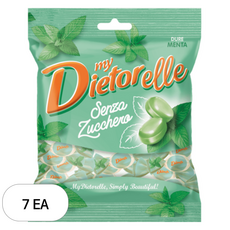 스페라리 디에토렐레 무설탕 캔디 민트, 70g, 7개