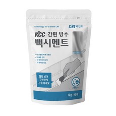 KCC페인트 간편 방수 백시멘트, 1개