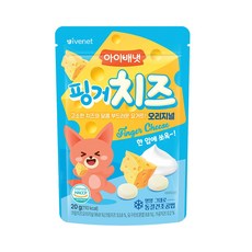 아이배냇 핑거치즈(2종택1), 치즈, 1개