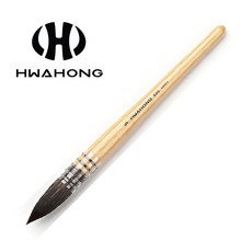 화홍 최고급 수채화붓 다람쥐털 500R 시리즈 낱자루판매, 0호