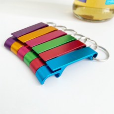 알루미늄 오프너 병따개 겸용 열쇠고리 키링 기념품