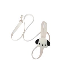 DFMEI 寵物外出自揹包狗狗小型書包比熊博美泰迪牽引繩小狗可愛卡通夏天, 1個, 單根牽引繩