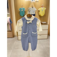 [블루독베이비]큐트클래식 세트형우주복 BL45A1360006