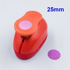 원형 공예 펀치 구멍 학교 1 커터 3 엠보서 스크랩북 종이, 25mm w e circle