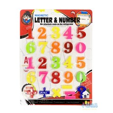 磁性認知訓練 ABC/123 磁性英文字母/數字 磁鐵遊戲 兒童玩具, 1個, 123