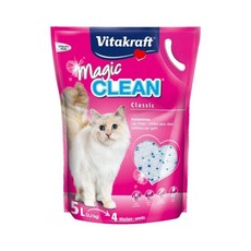 Vitakraft Magic CLEAN Classic 水晶貓砂, 1個, 水晶砂 升級版5L(2.27Kg),單包(超取限一包), 5L, 水晶砂