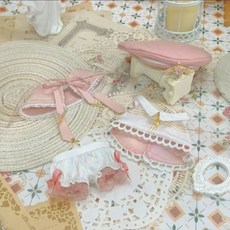 인형인형옷 10cm 코튼 인형 옷 세트, A, For 10cm cotton doll, 1개