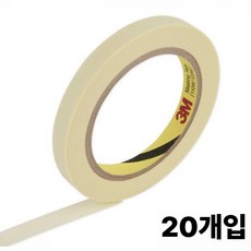 한국쓰리엠 3M 마스킹 테이프 12mm * 48m (20개입), 1박스