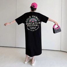 루즈핏 반팔 편한원피스 임산부원피스 일자원피스