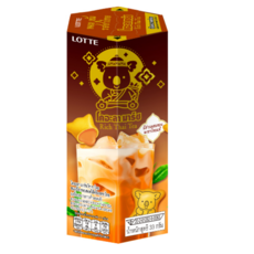 LOTTE 樂天 泰式茶味小熊餅乾 33公克, 33g, 1個