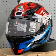 Riderment 實體店 AGV K1S FASTLAP BLACK/RED/BLUE 公司貨 全罩式安全帽, L：59-60 公分