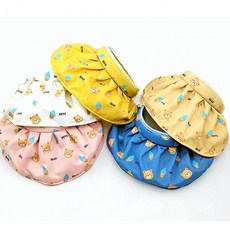 준캡 유아 아동 어린이 아이스크림머리띠썬캡 봄 여름 가을 자외선차단 챙모자 귀여운모자