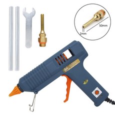 핫멜트 150W 온도 DIY 스틱 가능한 공예 조절 산업 11MM 노즐, 19) Nozzle 2.0x50mm - EU