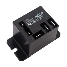DC12V 30A SPDT 파워 릴레이 플랜지 장착 퀵 커넥트 터미널 와이어 미니 NT90-DC12V-10X, 단일 AC120V 1개