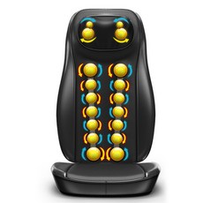 등 목 지압 쿠션 전신 지압 마사지 의자 난방 진동 롤러 마사지기, standard, standard