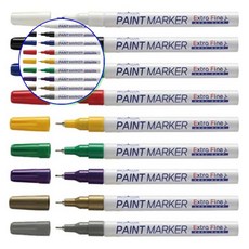 쌍문상회 지금 필요한 필기구 팁페인트마카 행사네임텍 골드네임텍 네임펜 12색네임 1자루 흑색 페인트마카 문화 31872EA, 본상품