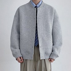 POMTOR 빅사이즈 빈티지 야구 자켓 점퍼 루즈핏 캐주얼 남자 봄 자켓