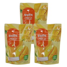 말랑 쫀득 건망고, 3개, 250g