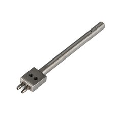 멀티 타공펀치 2MM 실버 2날 (간격 6MM), 단품, 1개