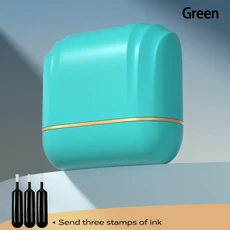 호환 기밀 주소 차단 개인 정보 보호를 위해 특별히 설계 넓은 크기의 신원 개인 정보 보호 롤러 씰, 02 녹색, 1개