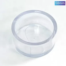 51/53/58mm 파우더 보울 투명 아크릴 관찰 바구니 커피 탬핑 디스트리뷰터 컵 액세서리, 01 China Mainland, 01 58mm