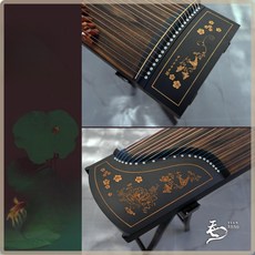 입문용 가야금 초보자 연주 국악 취미 전통 현악기, 1개, 163cm 나비 꽃