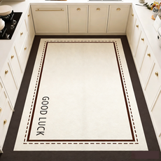 대형 주방 매트 미끄럼 방지 매트 바닥 매트 절단 가능 규조 머드 매트, C003, 1개