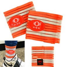 1+1 신축 통풍 조임없는 현장작업 발목밴드 각반 튼튼 밴드각반 추천 발목각반 걸림방지 아대각반, 2세트, 단일