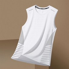 FASHIONS 男士冰絲透氣運動背心