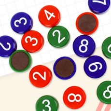 숫자 자석 1-10 아기자석놀이, 초록