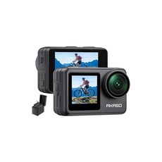 AKASO Brave 7 LE 액션 카메라 4K 60FPS 20MP 방수 40M 손떨림 보정 듀얼 컬러 스크린 타임랩스 WiFi Type-C 외부 마이크 지원 1
