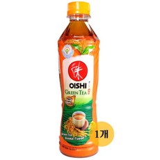테국음료 오이시 오이쉬 그린터 현미 OISHI GREEN TEA 380ml 400ml, 1개