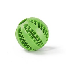 狗狗玩具球 橘色耐咬潔牙玩具, 綠, 1個
