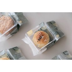 【麥歡樂】台灣製 點點月球點心袋 KPET 包裝袋 (7+5)x16cm, 金屬綠, 詳見包裝, 詳見包裝