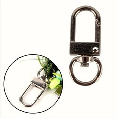 가죽공예 핸드메이드 부자재 자물통고리 O링 4개입 가방 연결 회전 고리, 없음