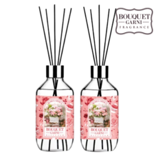 부케가르니 시그니처 퍼퓸 디퓨저 코튼 라벤더 장미 체리향 디퓨저, 2개, 250ml, 로즈가든