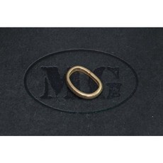 沐錦飾品材料DIY 造型單圈 半圓線合口C型圈 @100入, (金)100入/瓶, 1個