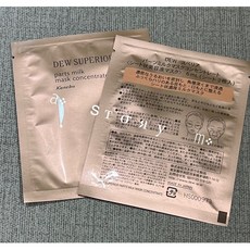 Kanebo佳麗寶 精純修護膜 面膜, 1個, 單包：DEW修護晶乳集中膜, 6ml