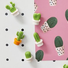 미니 선인장 마그넷 세트, 상세페이지 참조