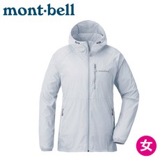 【Mont-Bell 日本 女 WIND BLAST PK 連帽風衣《淺藍色》】1103323/防潑外套/連帽外套