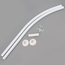 160CM 커브형 샤워커튼봉, 상세페이지참조, 1개